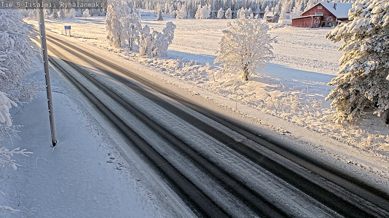 Weather Camera Image Väg 5 Idensalmi, Ryhälänmäki, Iisalmi, Pohjois-Savo