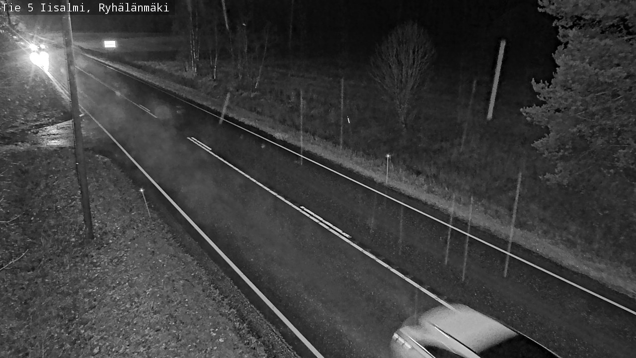 Weather Camera Image Väg 5 Idensalmi, Ryhälänmäki, Iisalmi, Pohjois-Savo