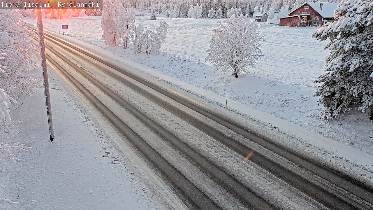 Weather Camera Image Väg 5 Idensalmi, Ryhälänmäki, Iisalmi, Pohjois-Savo