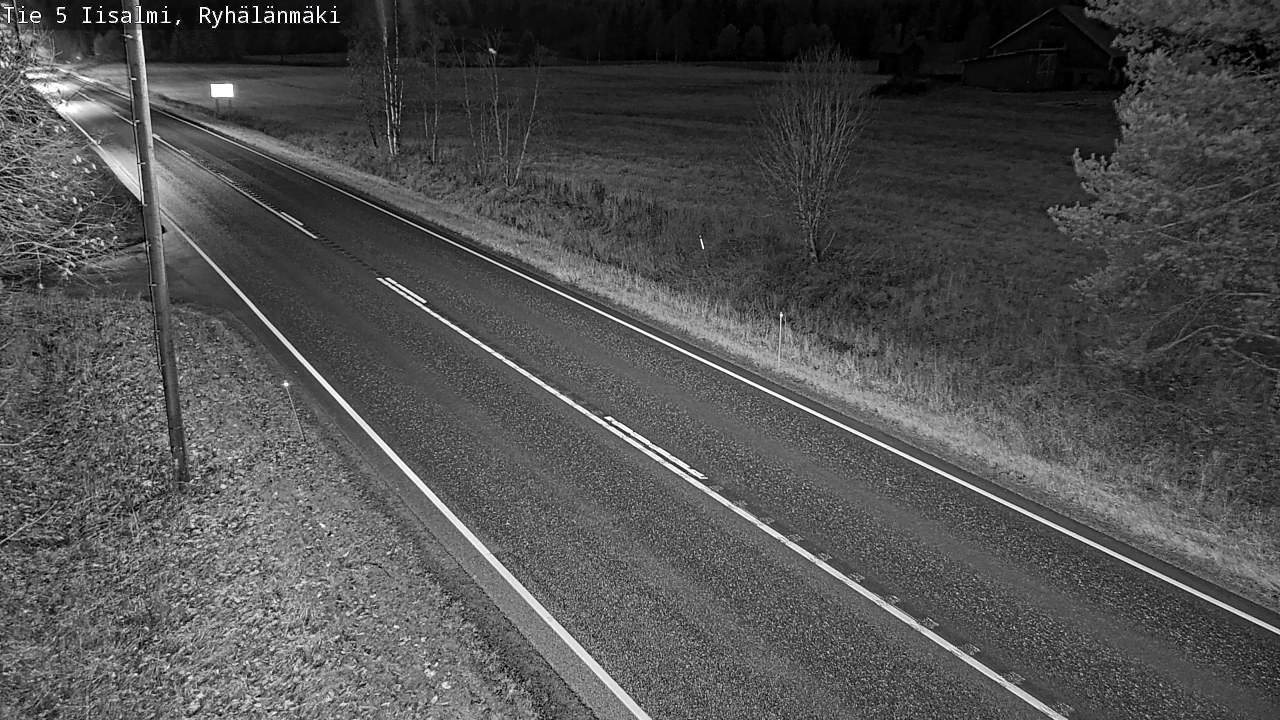 Weather Camera Image Väg 5 Idensalmi, Ryhälänmäki, Iisalmi, Pohjois-Savo