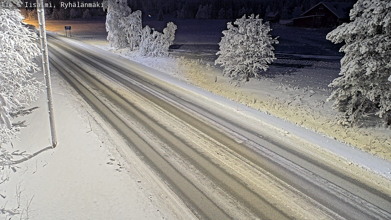 Weather Camera Image Väg 5 Idensalmi, Ryhälänmäki, Iisalmi, Pohjois-Savo