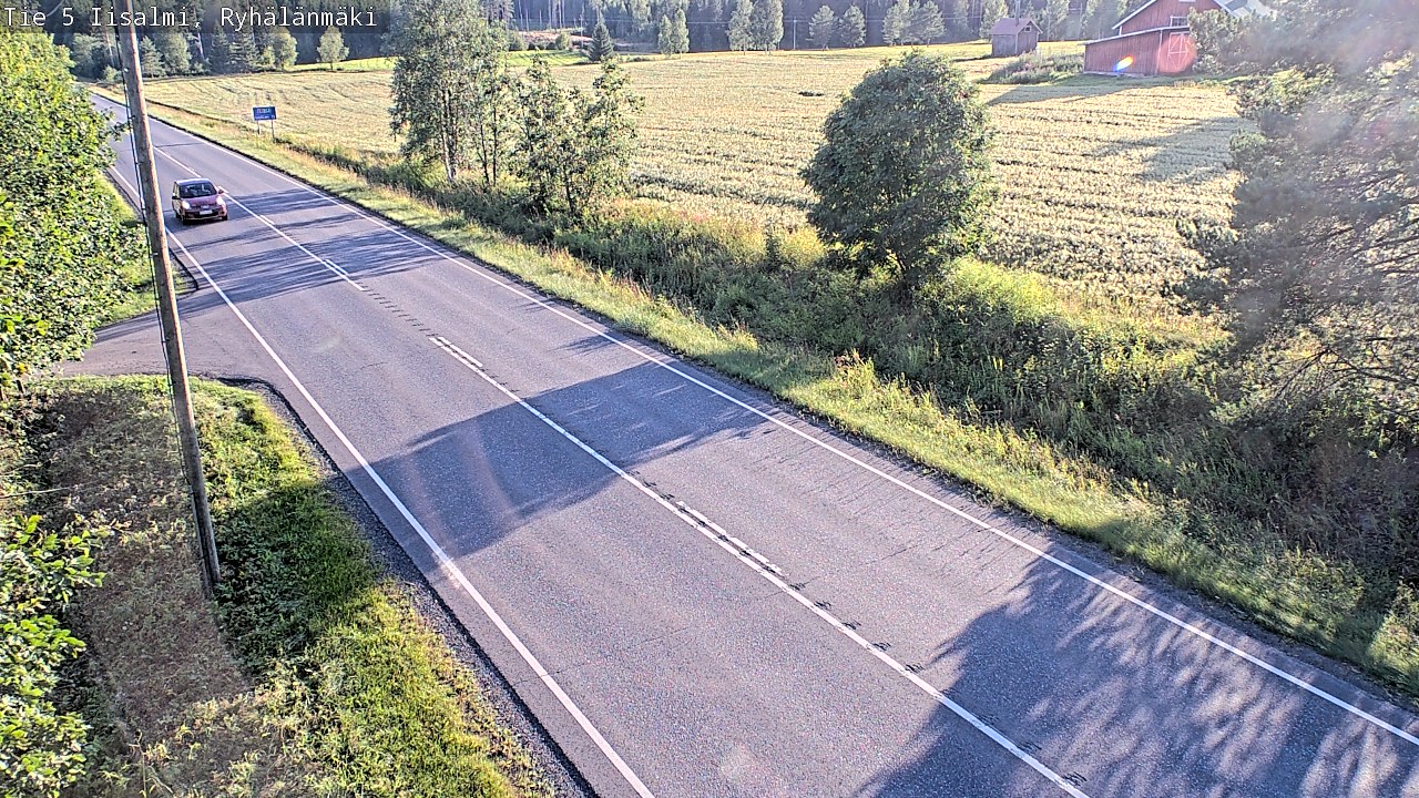 Kelikamerat Kuva Tie 5 Iisalmi, Ryhälänmäki, Iisalmi, Pohjois-Savo