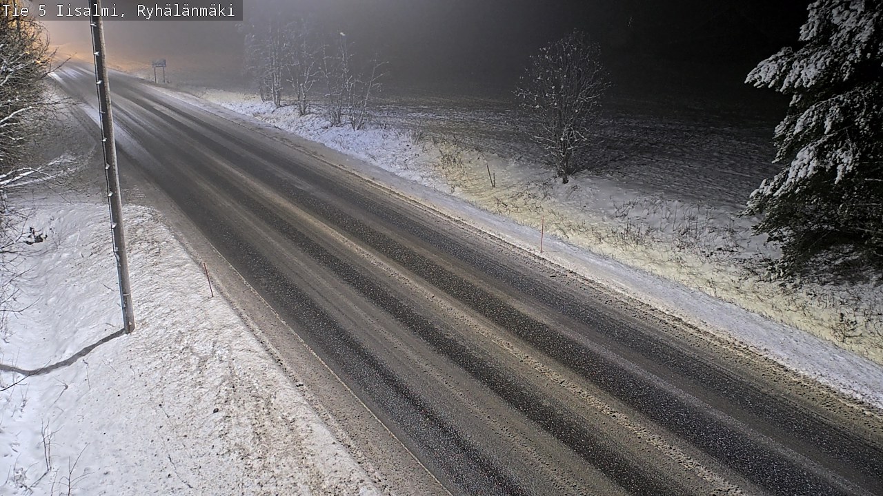 Weather Camera Image Väg 5 Idensalmi, Ryhälänmäki, Iisalmi, Pohjois-Savo