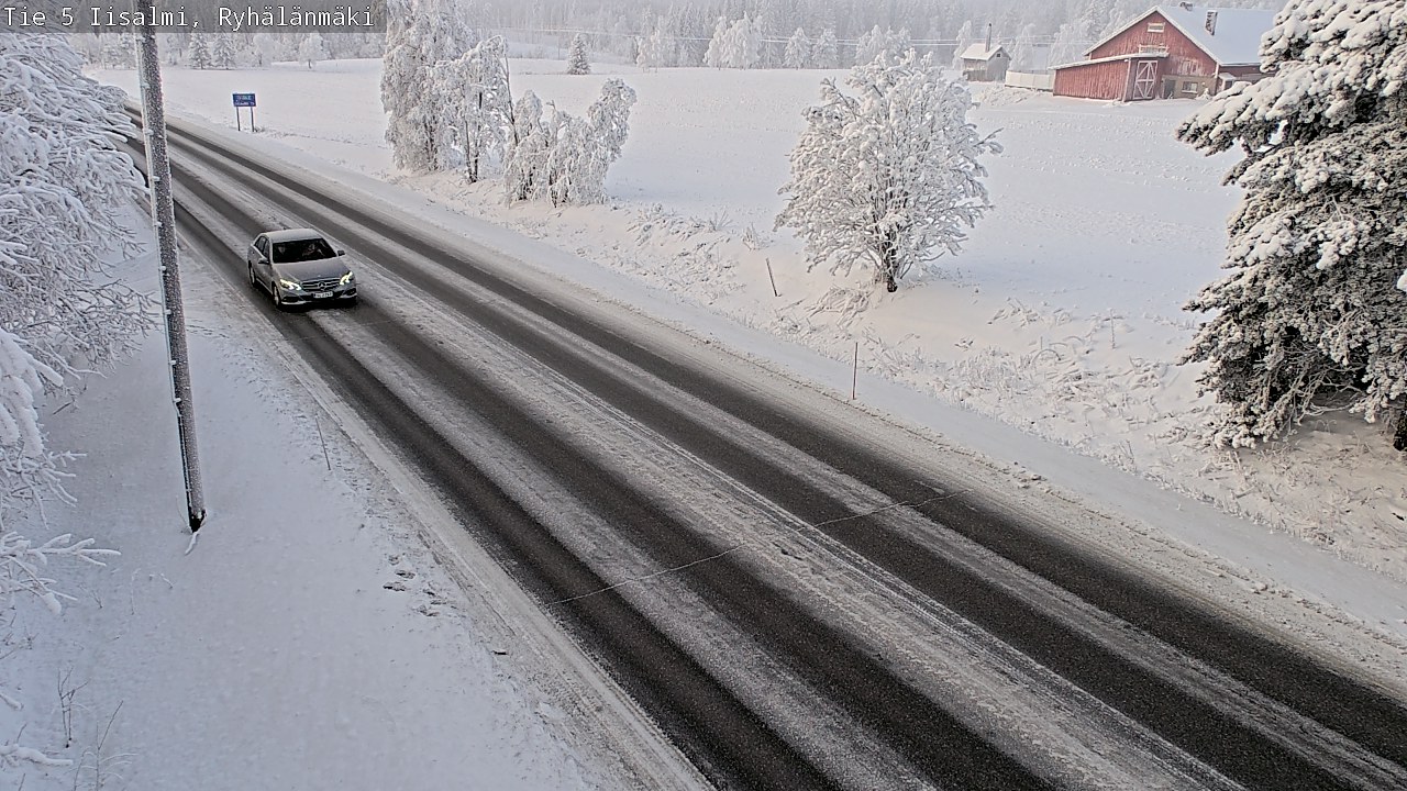 Weather Camera Image Väg 5 Idensalmi, Ryhälänmäki, Iisalmi, Pohjois-Savo