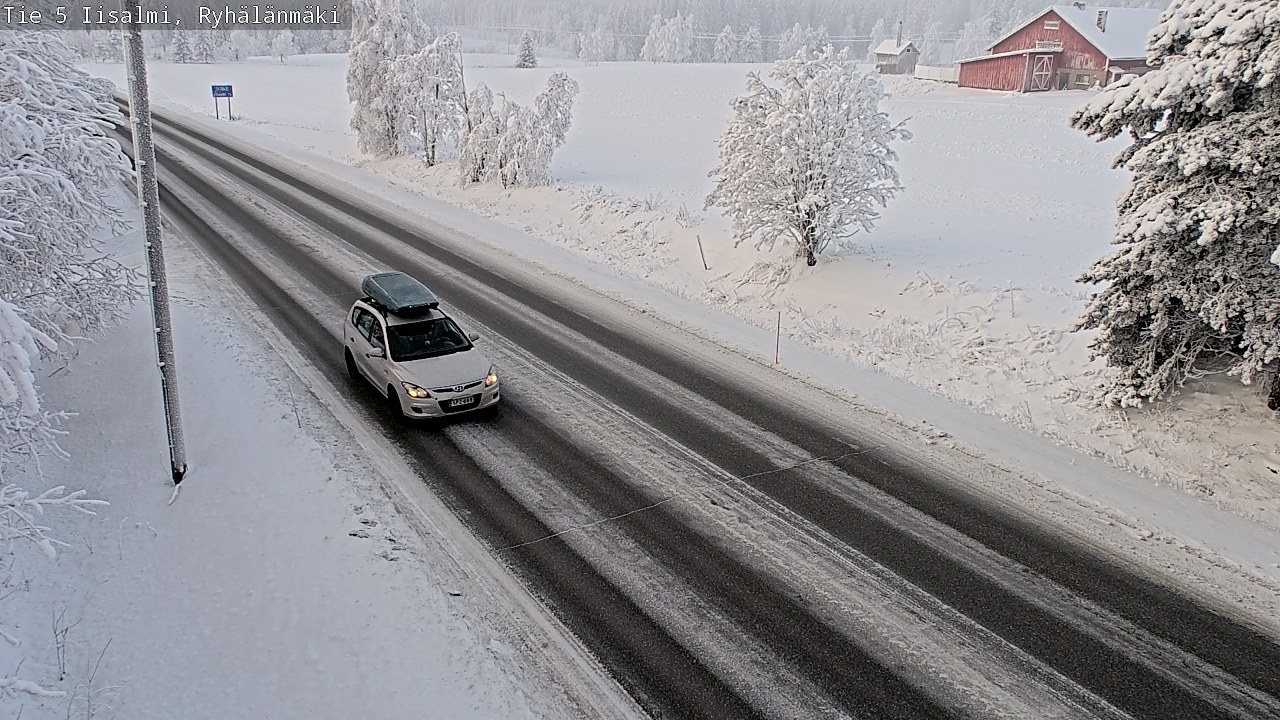 Weather Camera Image Väg 5 Idensalmi, Ryhälänmäki, Iisalmi, Pohjois-Savo