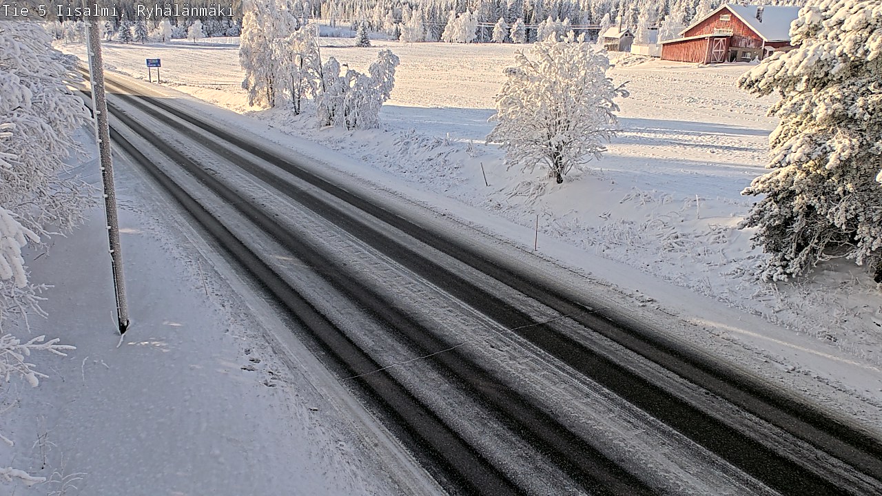 Weather Camera Image Väg 5 Idensalmi, Ryhälänmäki, Iisalmi, Pohjois-Savo