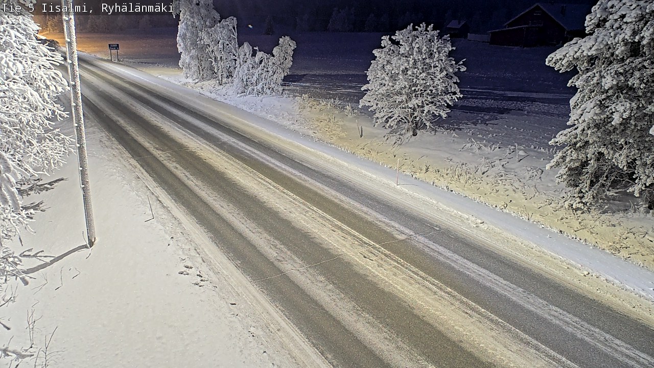 Weather Camera Image Väg 5 Idensalmi, Ryhälänmäki, Iisalmi, Pohjois-Savo