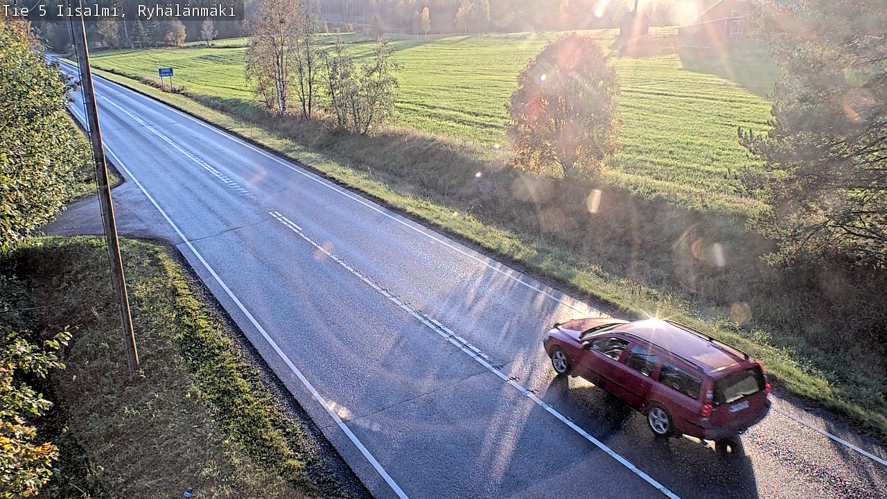 Kelikamerat Kuva Tie 5 Iisalmi, Ryhälänmäki, Iisalmi, Pohjois-Savo