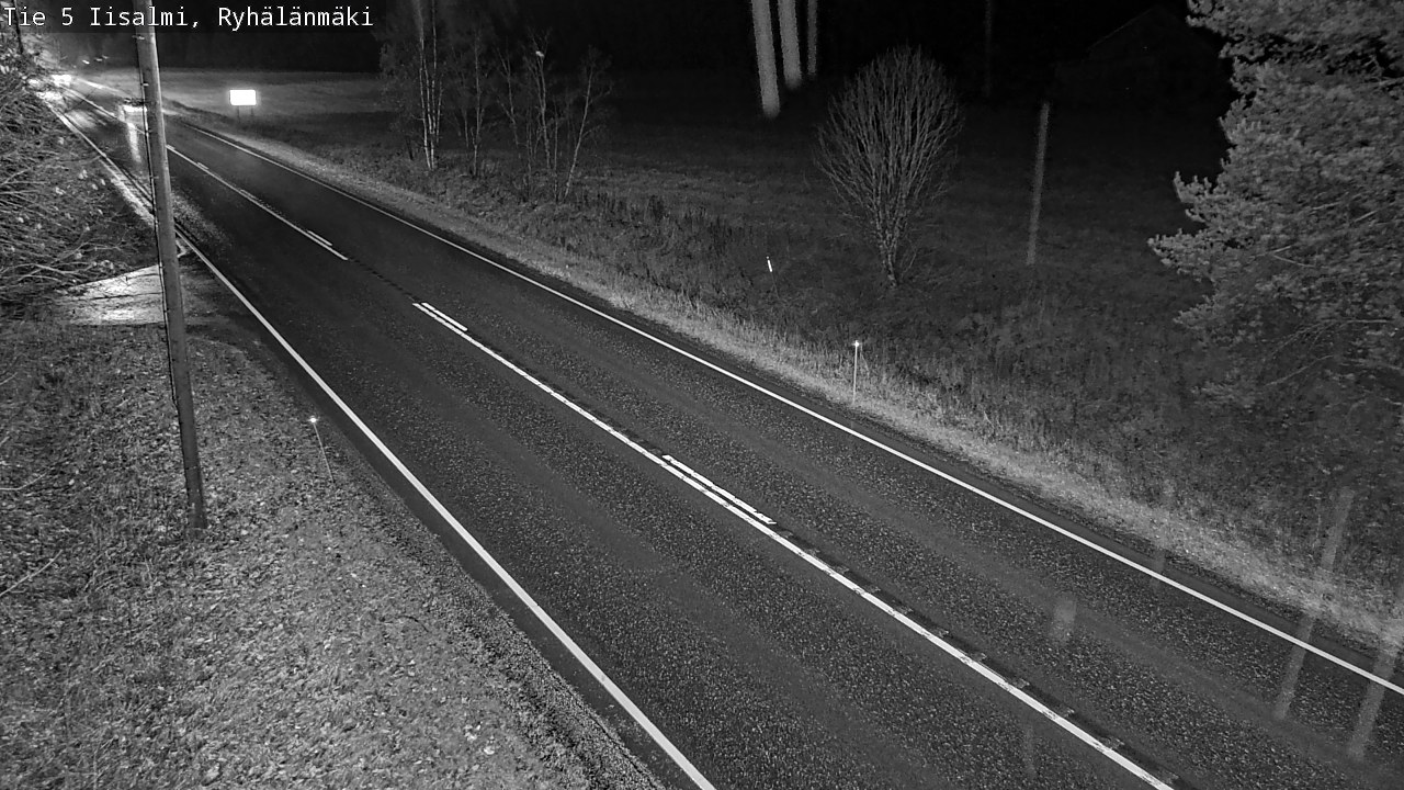 Weather Camera Image Väg 5 Idensalmi, Ryhälänmäki, Iisalmi, Pohjois-Savo