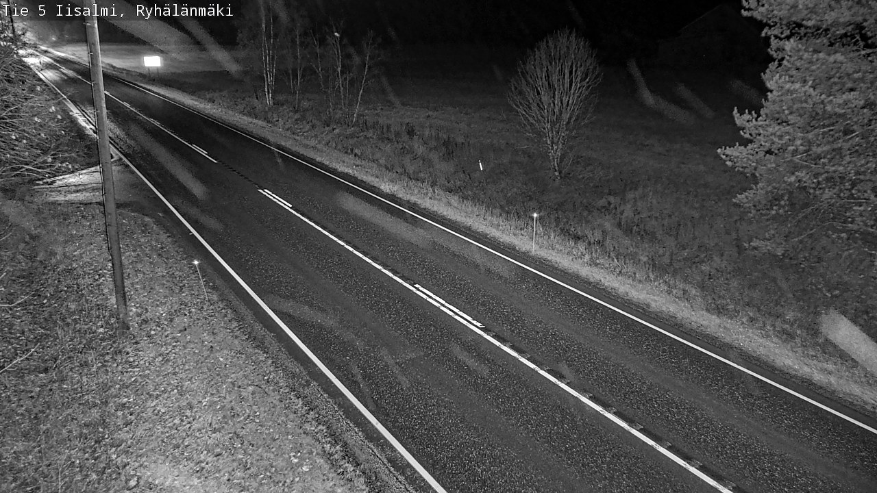 Weather Camera Image Väg 5 Idensalmi, Ryhälänmäki, Iisalmi, Pohjois-Savo