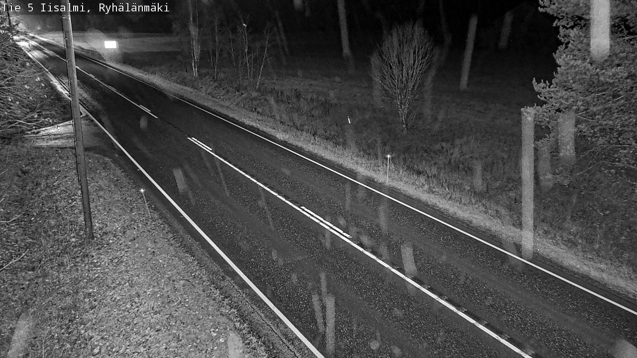 Weather Camera Image Väg 5 Idensalmi, Ryhälänmäki, Iisalmi, Pohjois-Savo