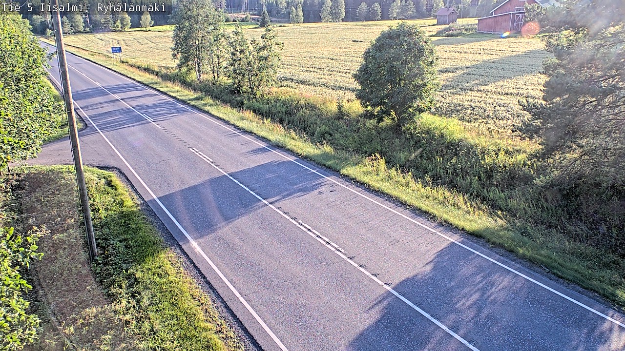 Kelikamerat Kuva Tie 5 Iisalmi, Ryhälänmäki, Iisalmi, Pohjois-Savo