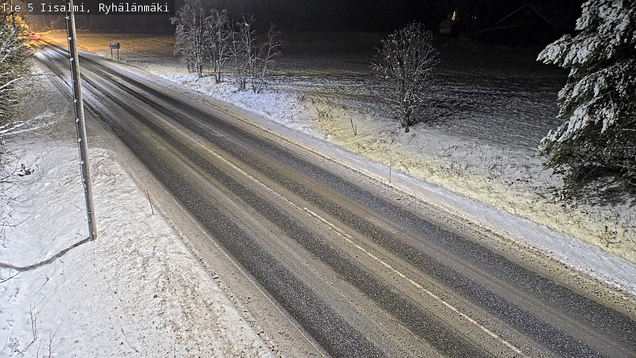 Weather Camera Image Väg 5 Idensalmi, Ryhälänmäki, Iisalmi, Pohjois-Savo
