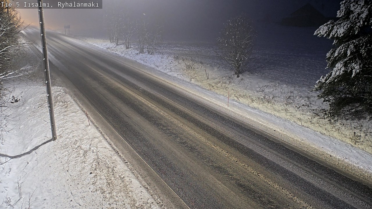 Weather Camera Image Väg 5 Idensalmi, Ryhälänmäki, Iisalmi, Pohjois-Savo