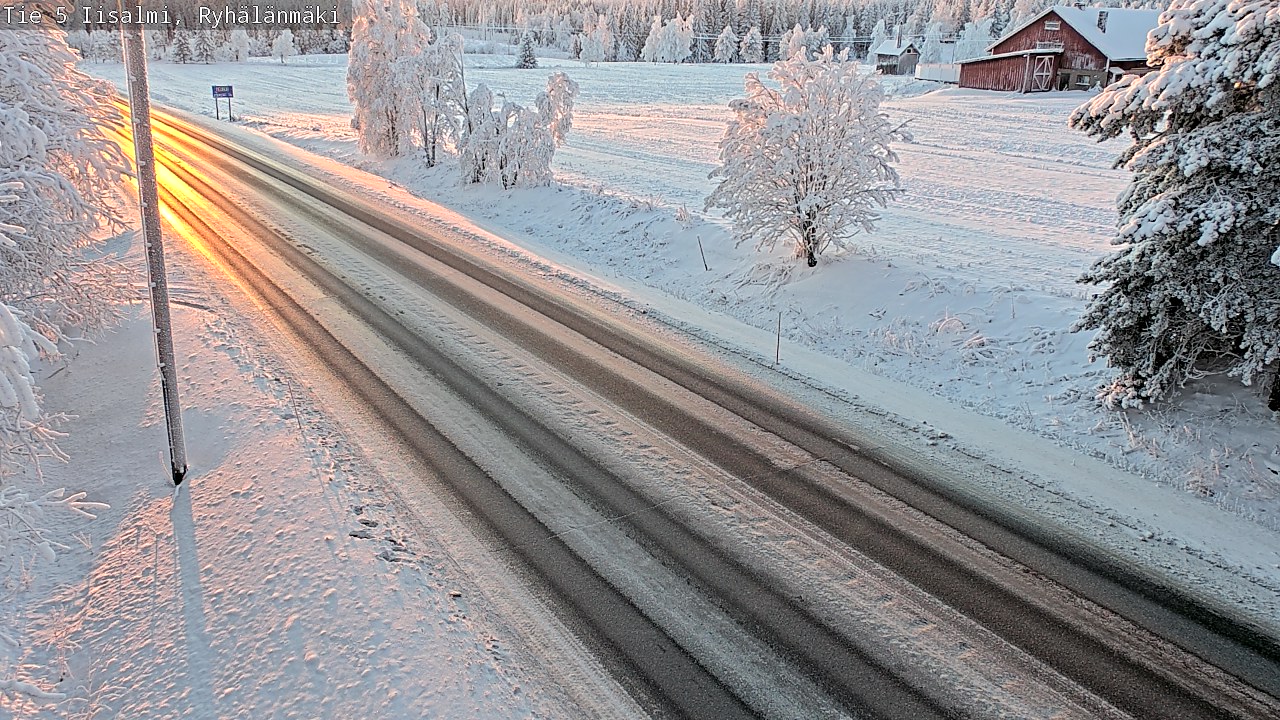 Weather Camera Image Väg 5 Idensalmi, Ryhälänmäki, Iisalmi, Pohjois-Savo