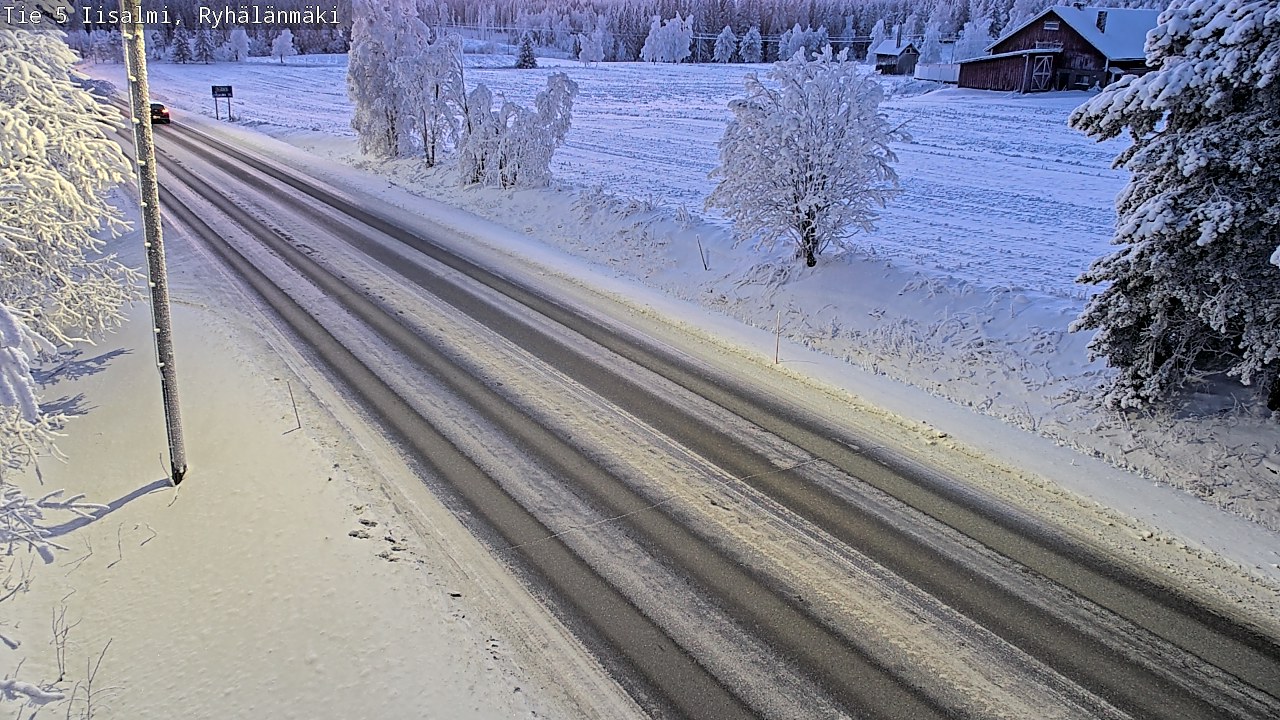 Weather Camera Image Väg 5 Idensalmi, Ryhälänmäki, Iisalmi, Pohjois-Savo