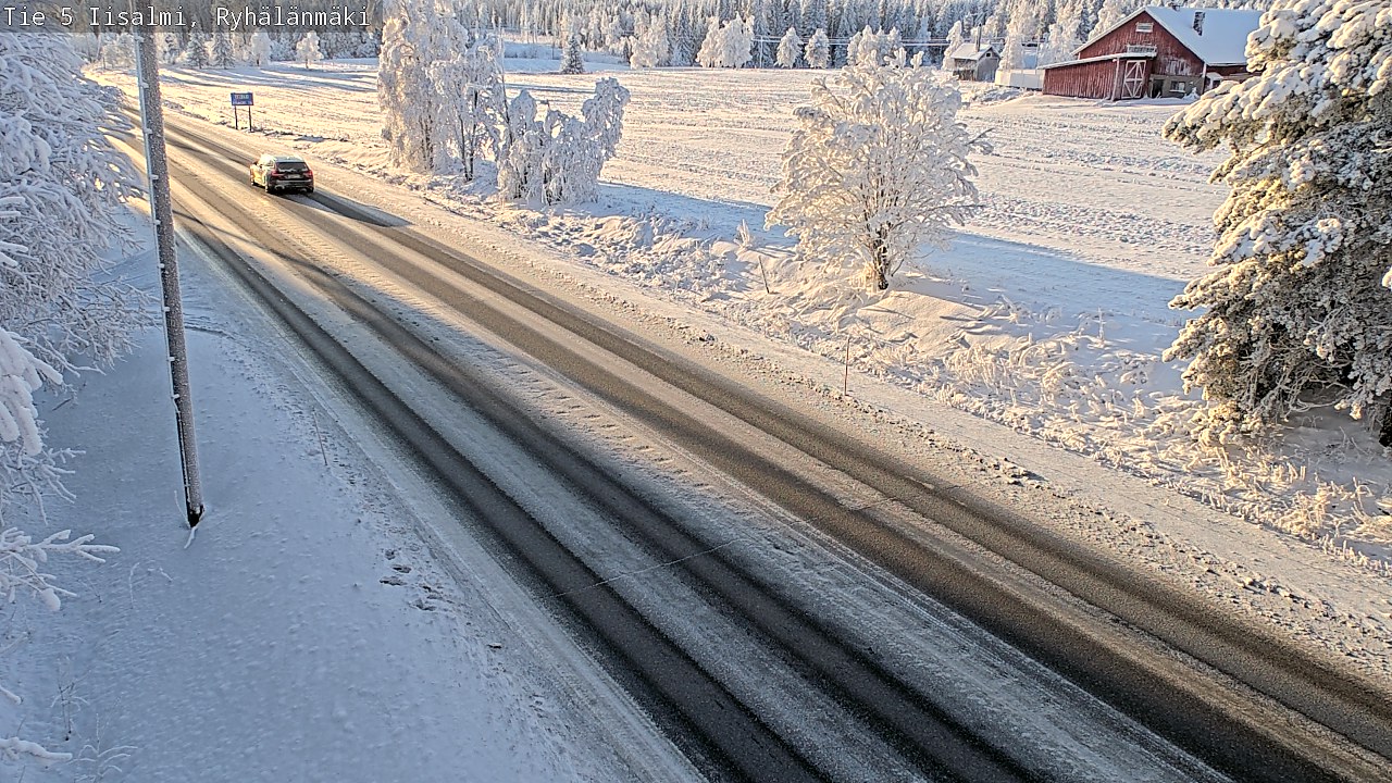 Weather Camera Image Väg 5 Idensalmi, Ryhälänmäki, Iisalmi, Pohjois-Savo