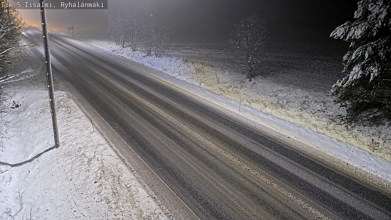 Weather Camera Image Väg 5 Idensalmi, Ryhälänmäki, Iisalmi, Pohjois-Savo