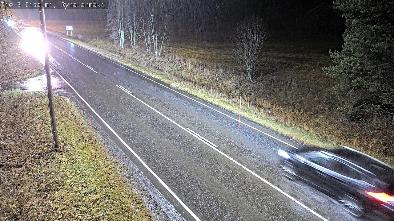 Weather Camera Image Väg 5 Idensalmi, Ryhälänmäki, Iisalmi, Pohjois-Savo