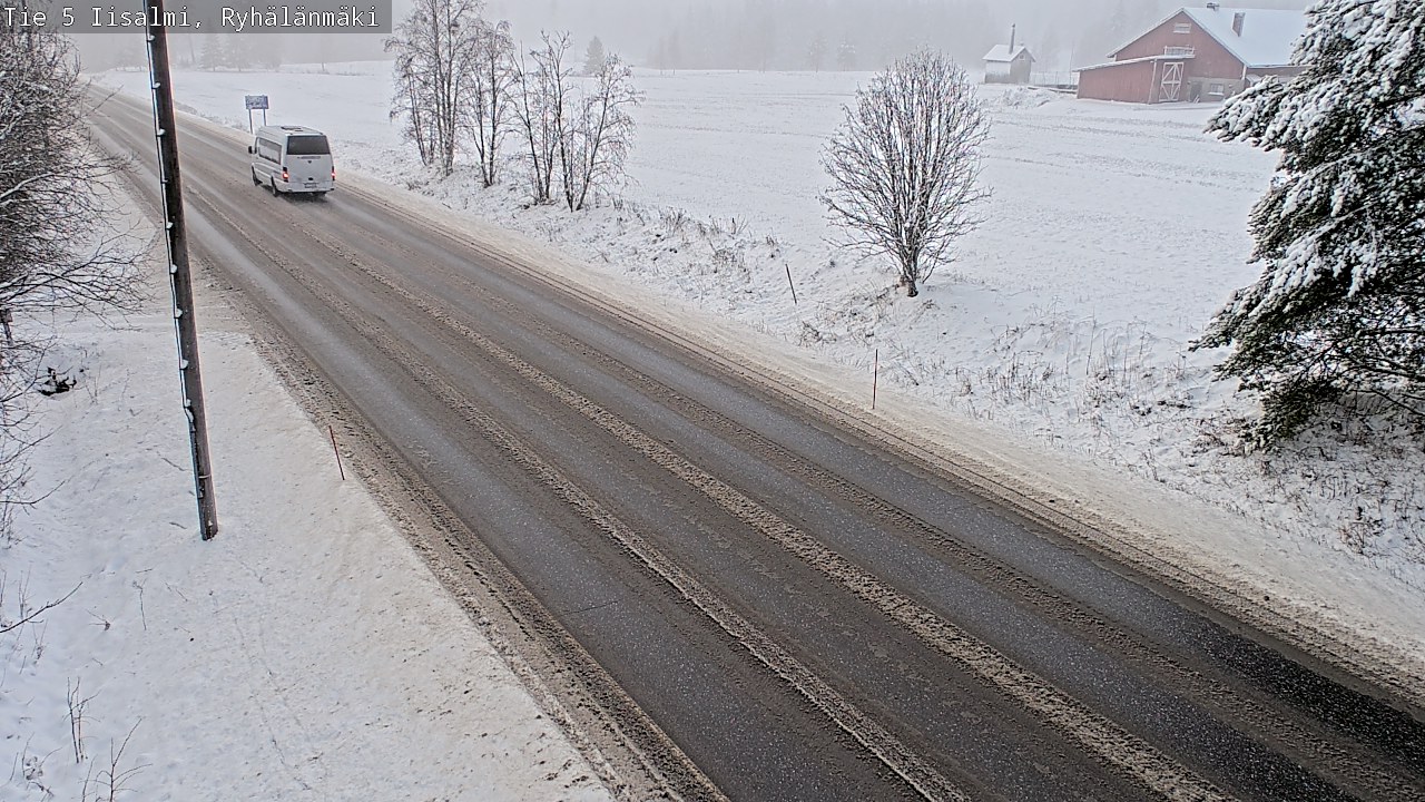 Weather Camera Image Väg 5 Idensalmi, Ryhälänmäki, Iisalmi, Pohjois-Savo