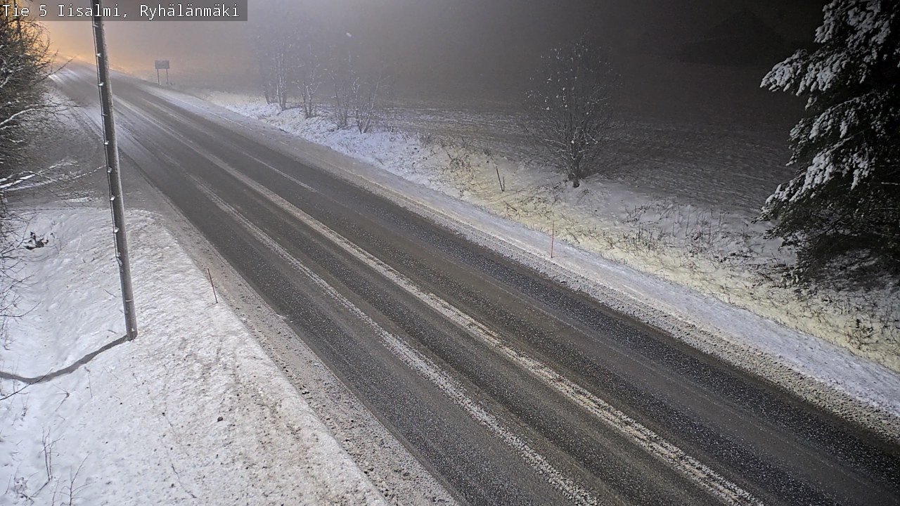Weather Camera Image Väg 5 Idensalmi, Ryhälänmäki, Iisalmi, Pohjois-Savo