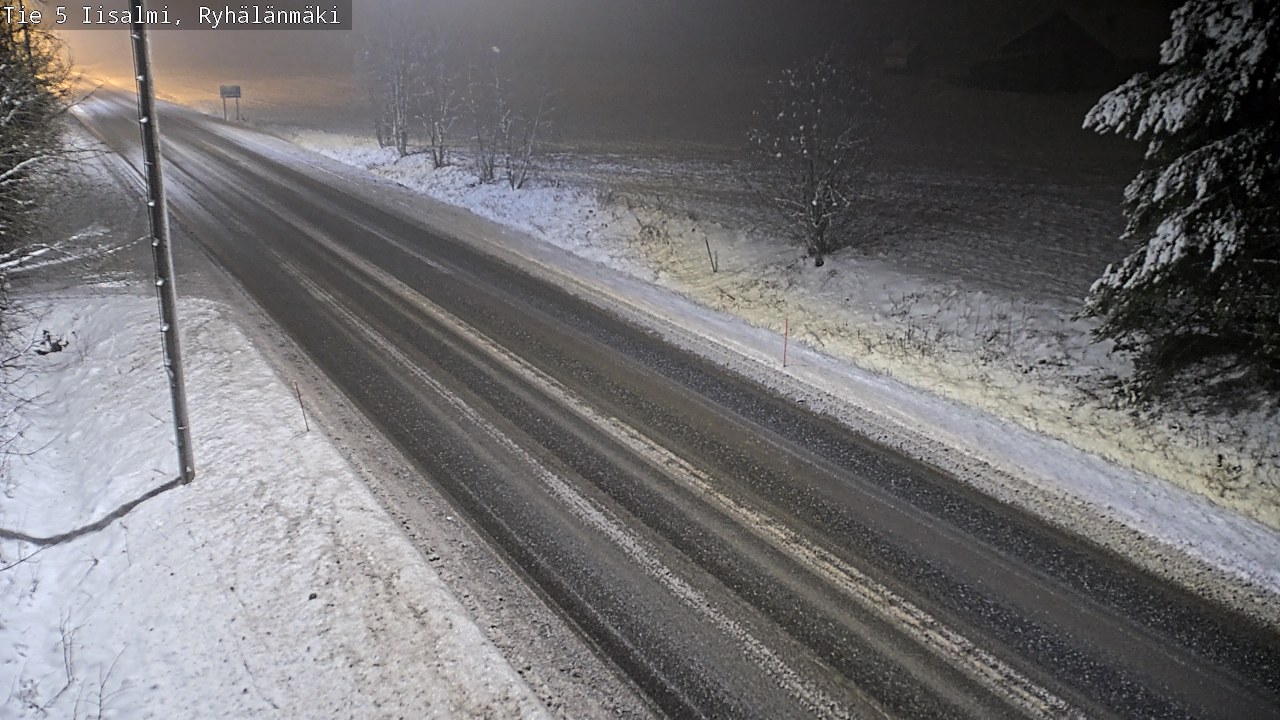 Weather Camera Image Väg 5 Idensalmi, Ryhälänmäki, Iisalmi, Pohjois-Savo