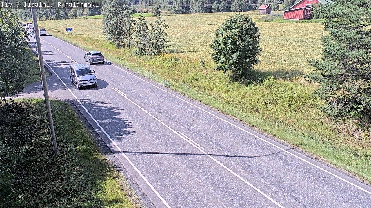 Kelikamerat Kuva Tie 5 Iisalmi, Ryhälänmäki, Iisalmi, Pohjois-Savo