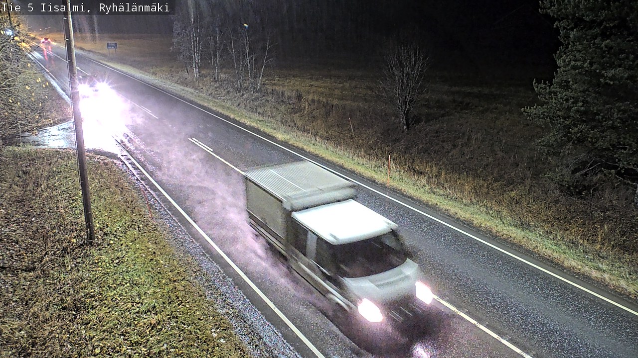 Weather Camera Image Väg 5 Idensalmi, Ryhälänmäki, Iisalmi, Pohjois-Savo