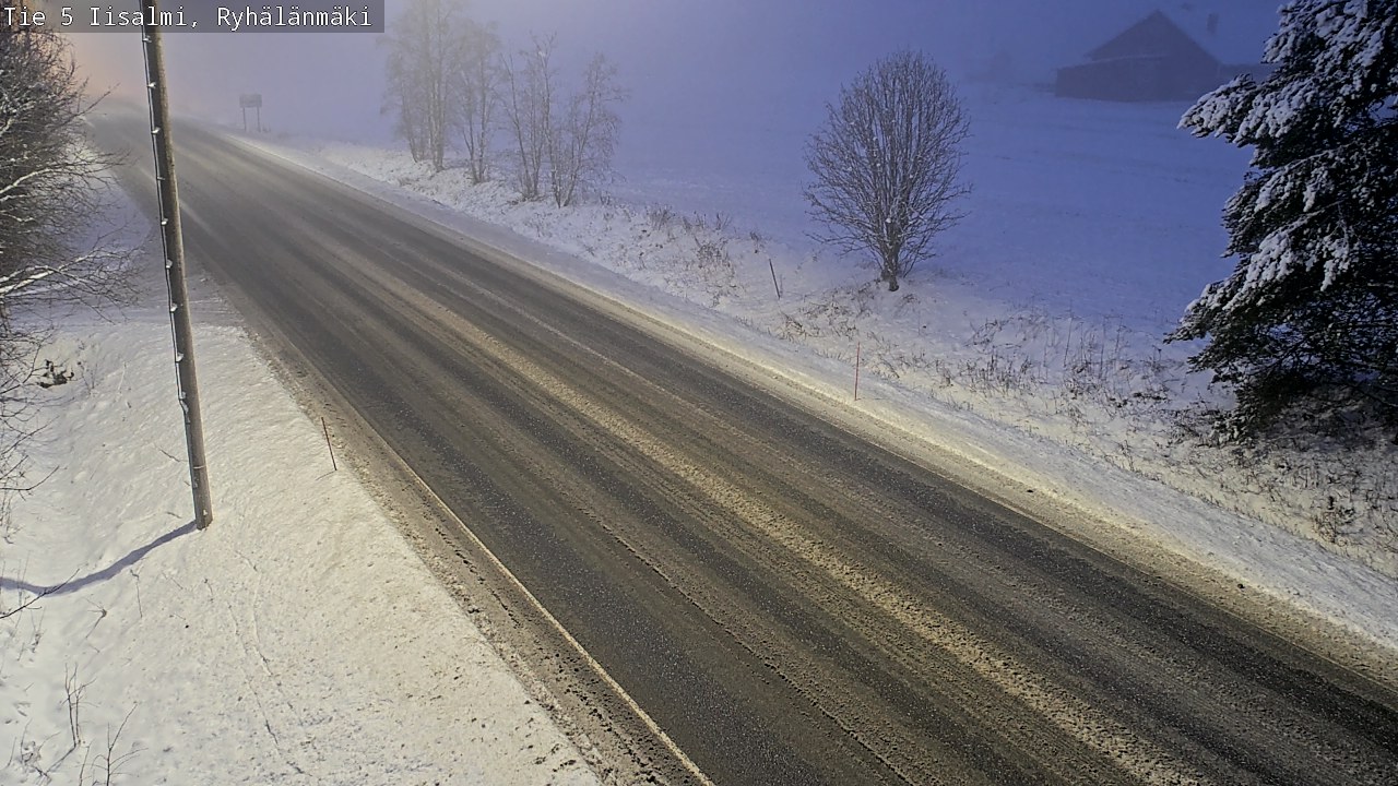 Weather Camera Image Väg 5 Idensalmi, Ryhälänmäki, Iisalmi, Pohjois-Savo