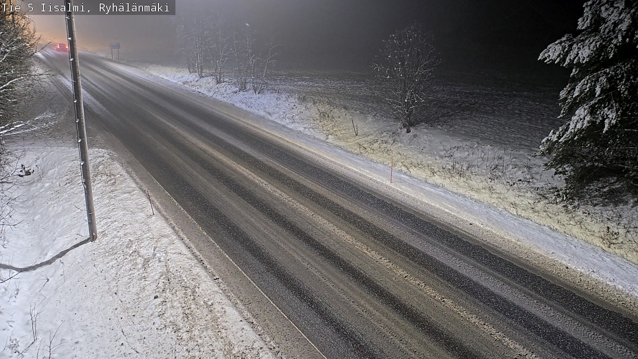 Weather Camera Image Väg 5 Idensalmi, Ryhälänmäki, Iisalmi, Pohjois-Savo