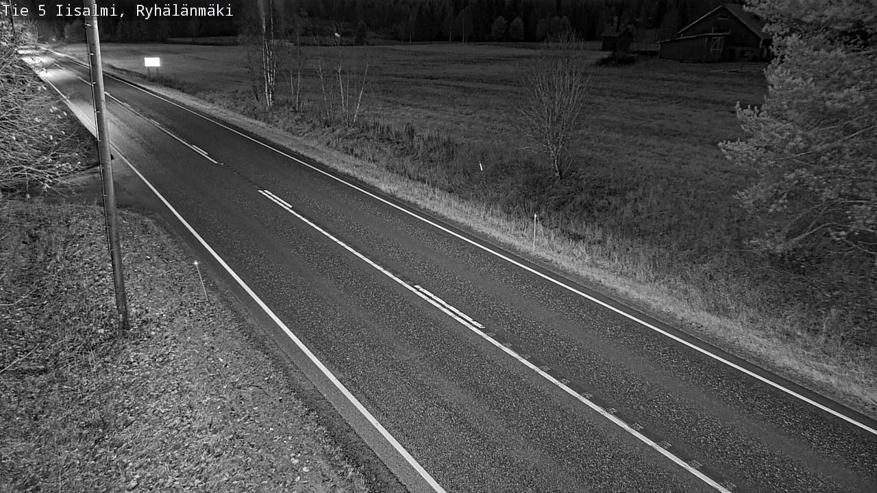 Weather Camera Image Väg 5 Idensalmi, Ryhälänmäki, Iisalmi, Pohjois-Savo
