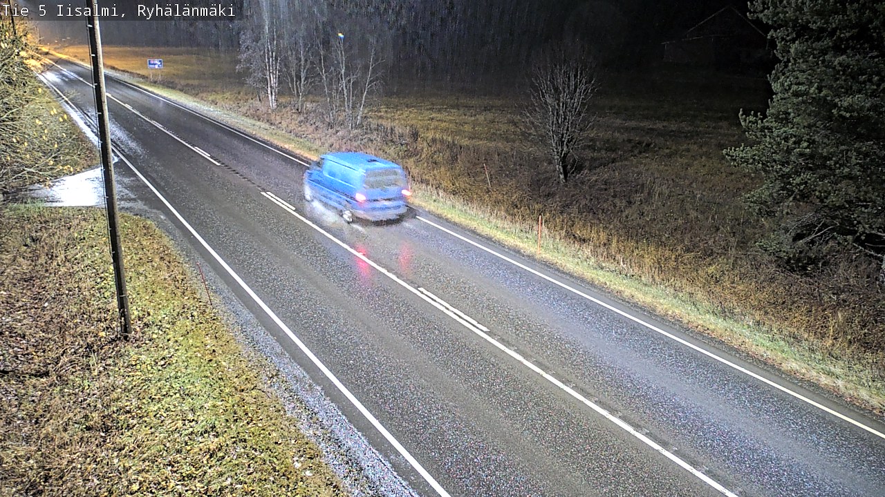 Weather Camera Image Väg 5 Idensalmi, Ryhälänmäki, Iisalmi, Pohjois-Savo