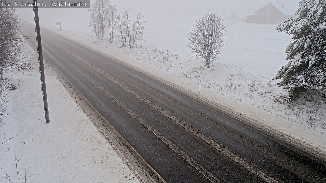 Weather Camera Image Väg 5 Idensalmi, Ryhälänmäki, Iisalmi, Pohjois-Savo
