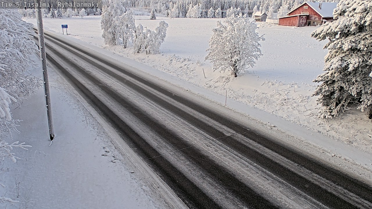 Weather Camera Image Väg 5 Idensalmi, Ryhälänmäki, Iisalmi, Pohjois-Savo