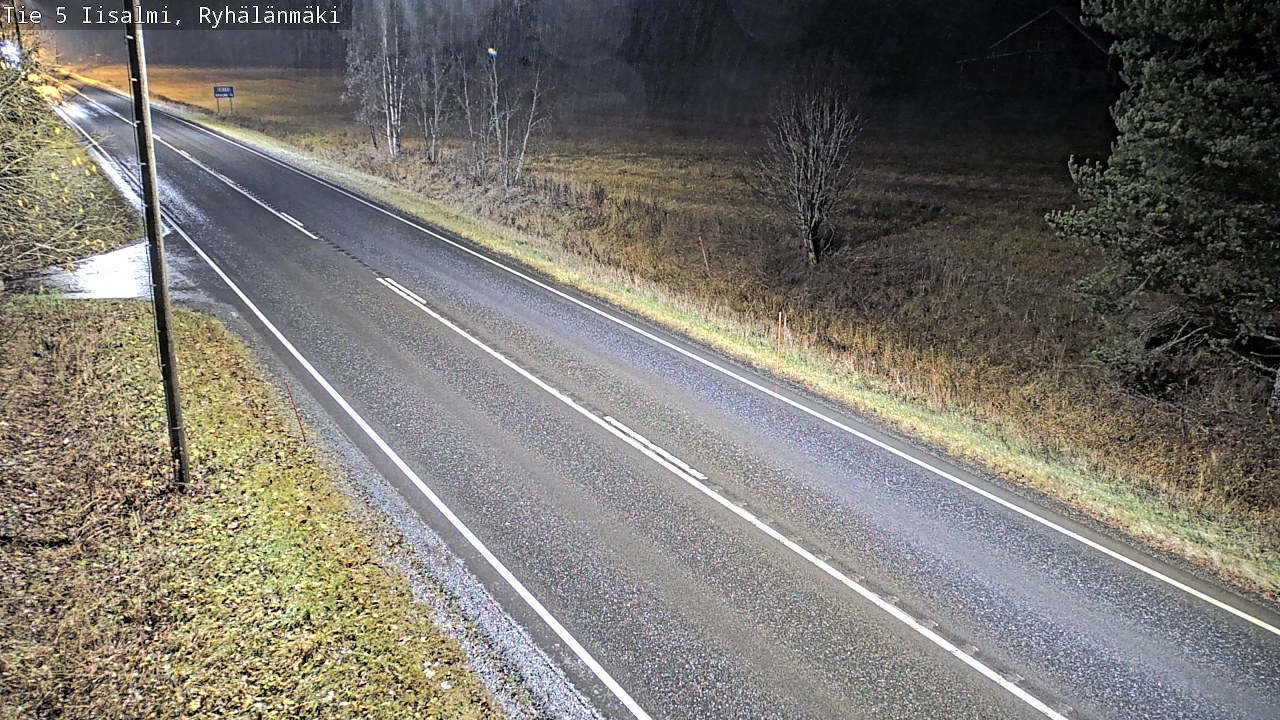 Weather Camera Image Väg 5 Idensalmi, Ryhälänmäki, Iisalmi, Pohjois-Savo