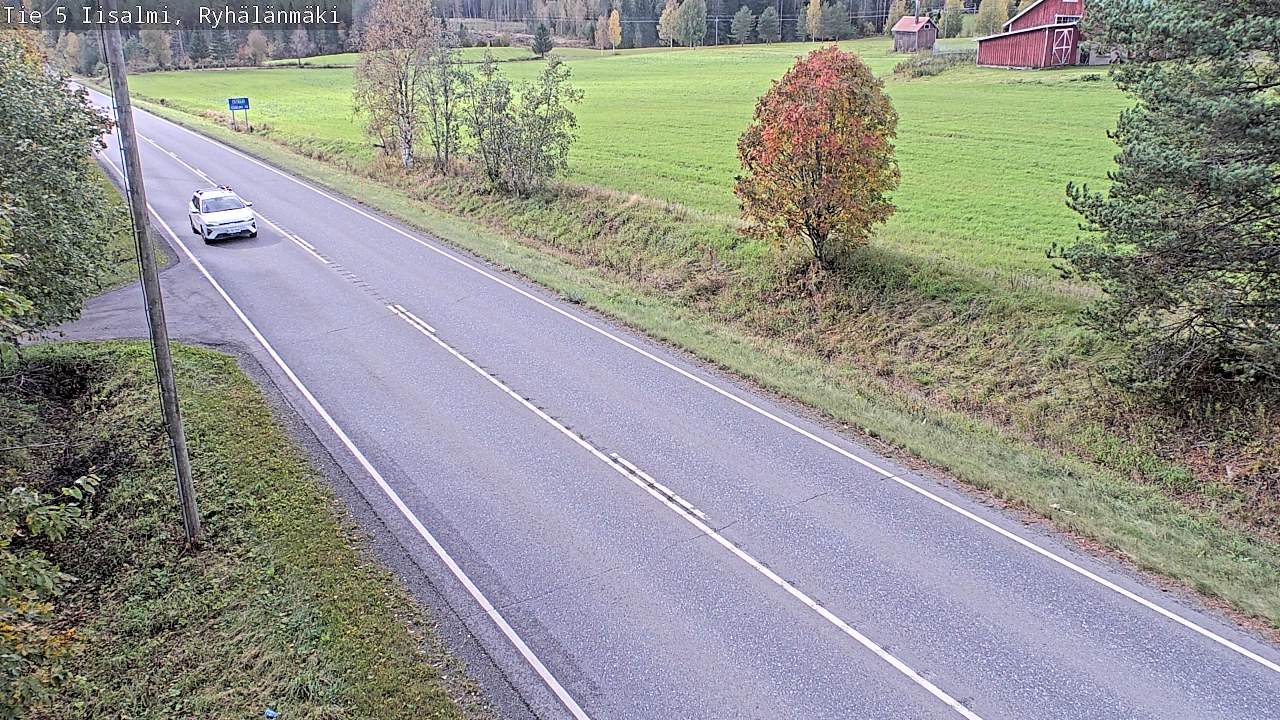 Kelikamerat Kuva Tie 5 Iisalmi, Ryhälänmäki, Iisalmi, Pohjois-Savo