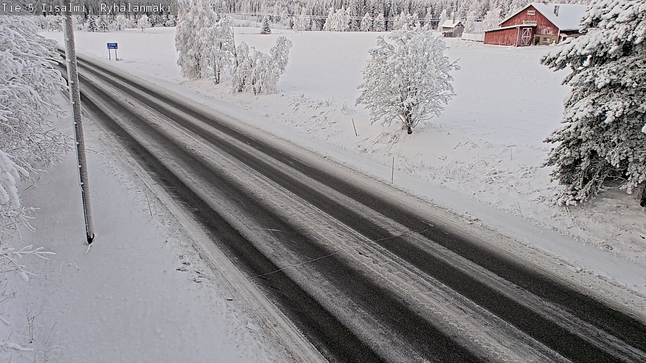 Weather Camera Image Väg 5 Idensalmi, Ryhälänmäki, Iisalmi, Pohjois-Savo