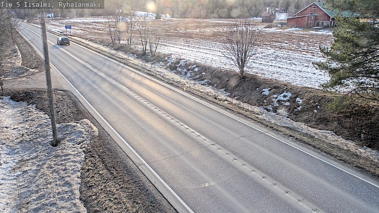 Kelikamerat Kuva Tie 5 Iisalmi, Ryhälänmäki, Iisalmi, Pohjois-Savo