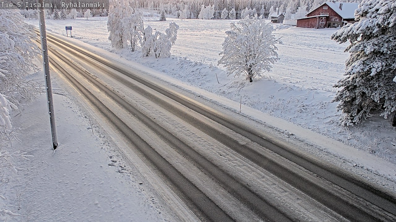 Weather Camera Image Väg 5 Idensalmi, Ryhälänmäki, Iisalmi, Pohjois-Savo