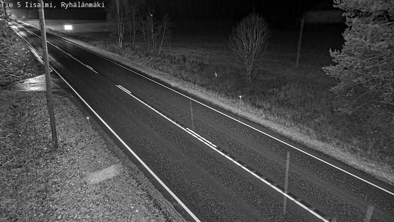 Weather Camera Image Väg 5 Idensalmi, Ryhälänmäki, Iisalmi, Pohjois-Savo