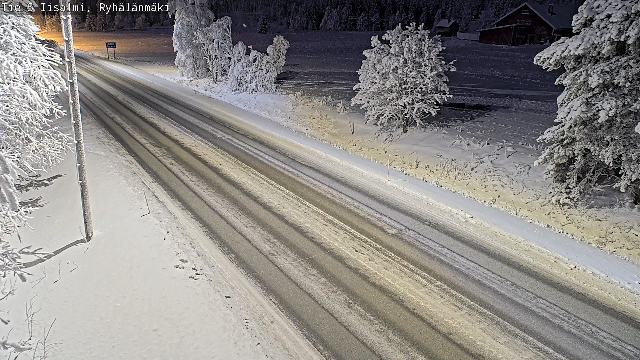 Weather Camera Image Väg 5 Idensalmi, Ryhälänmäki, Iisalmi, Pohjois-Savo