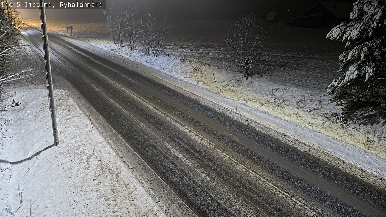 Weather Camera Image Väg 5 Idensalmi, Ryhälänmäki, Iisalmi, Pohjois-Savo