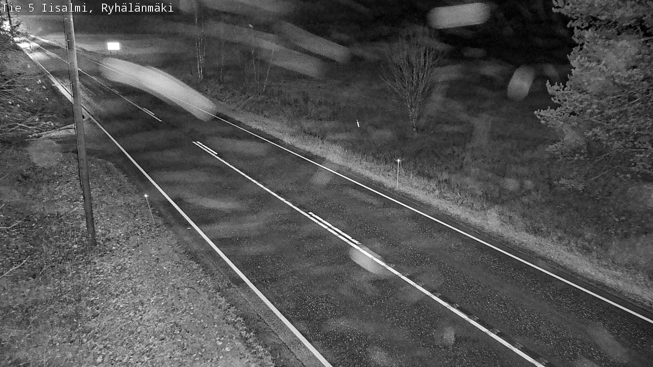 Weather Camera Image Road 5 Iisalmi, Ryhälänmäki, Iisalmi, Pohjois-Savo
