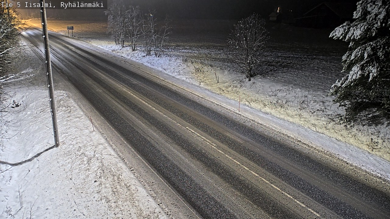Weather Camera Image Väg 5 Idensalmi, Ryhälänmäki, Iisalmi, Pohjois-Savo