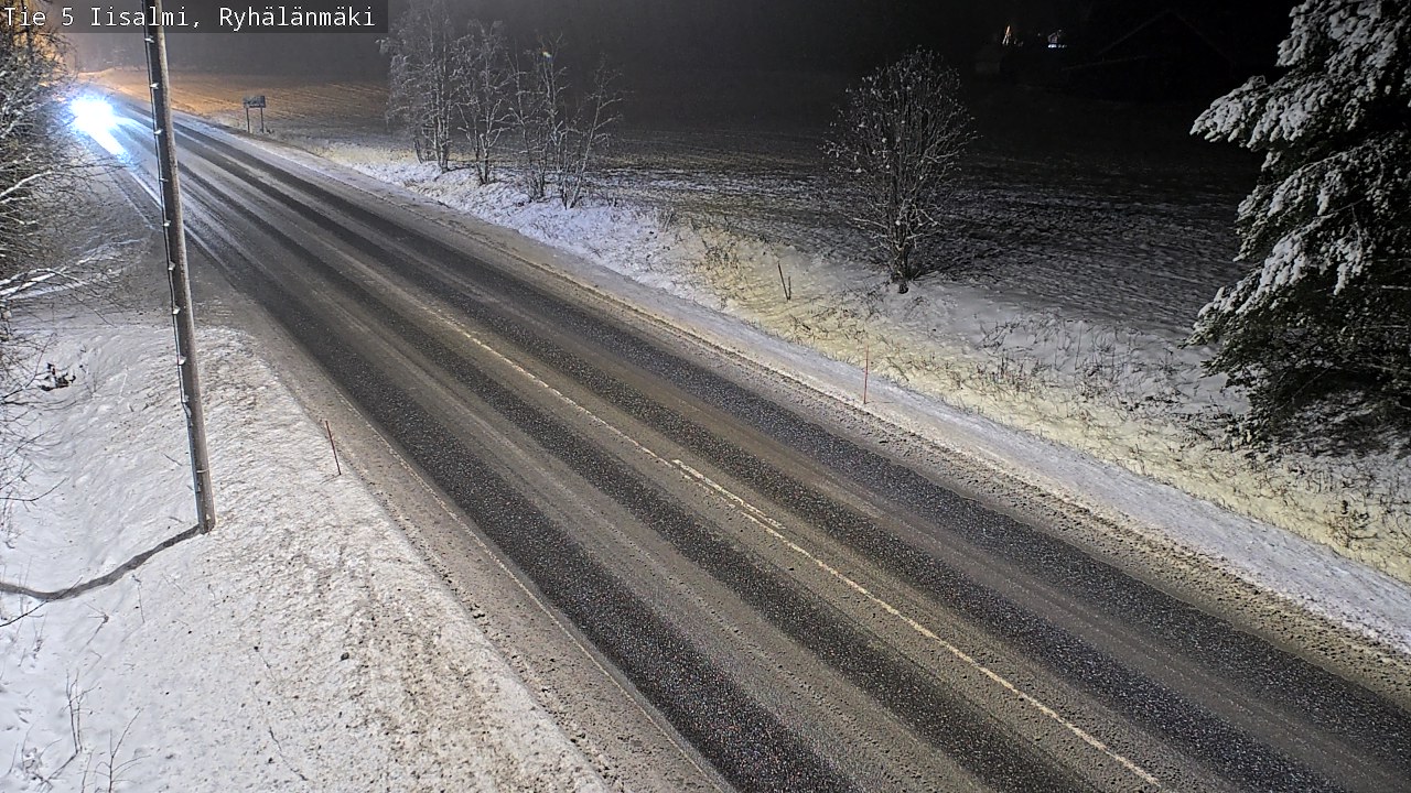 Weather Camera Image Väg 5 Idensalmi, Ryhälänmäki, Iisalmi, Pohjois-Savo
