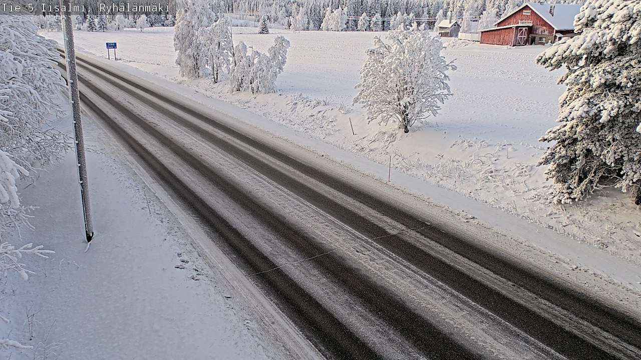 Weather Camera Image Väg 5 Idensalmi, Ryhälänmäki, Iisalmi, Pohjois-Savo