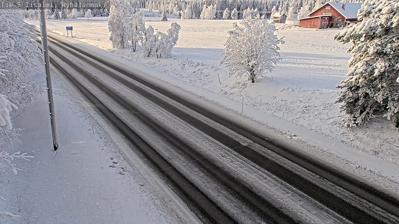 Weather Camera Image Väg 5 Idensalmi, Ryhälänmäki, Iisalmi, Pohjois-Savo