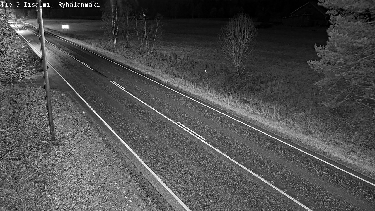 Weather Camera Image Väg 5 Idensalmi, Ryhälänmäki, Iisalmi, Pohjois-Savo