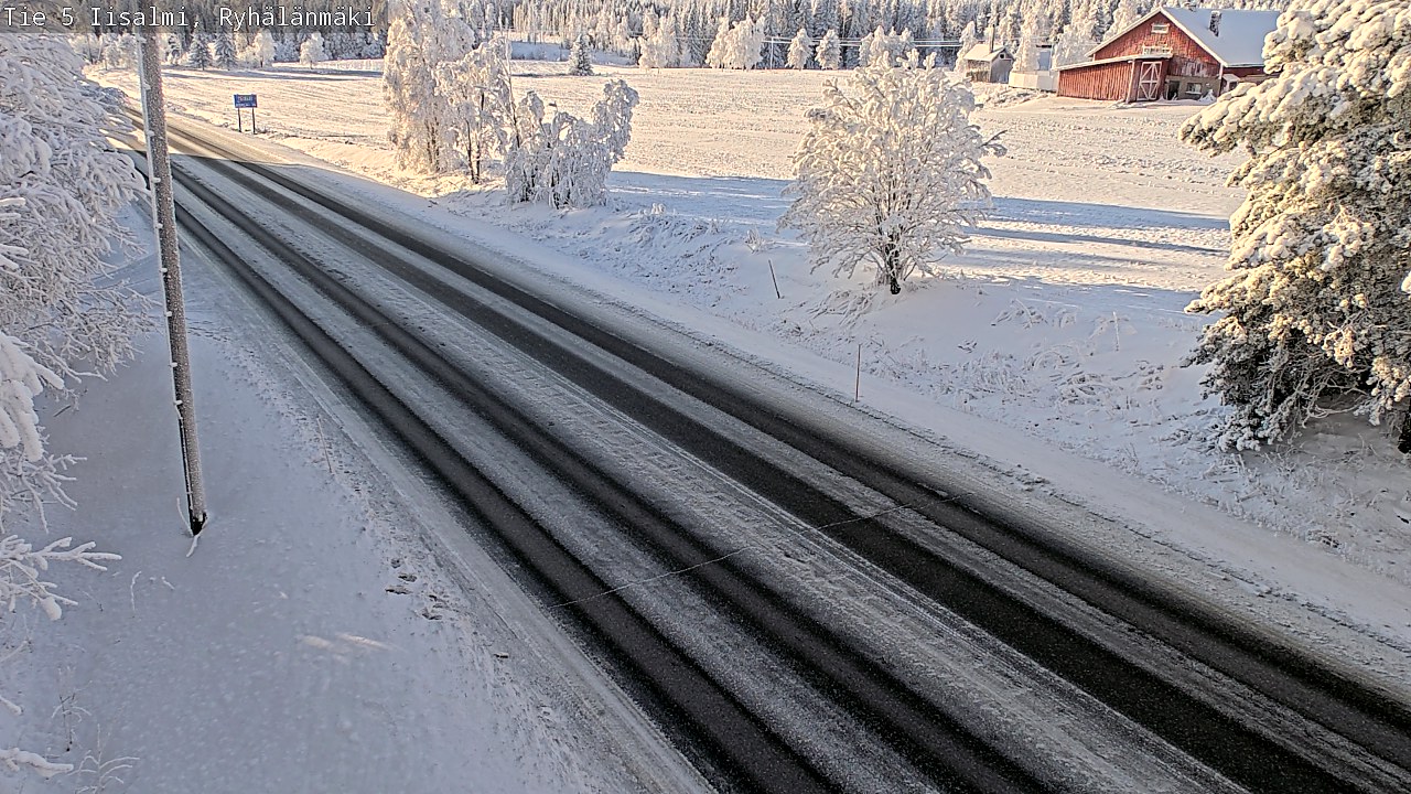 Weather Camera Image Väg 5 Idensalmi, Ryhälänmäki, Iisalmi, Pohjois-Savo