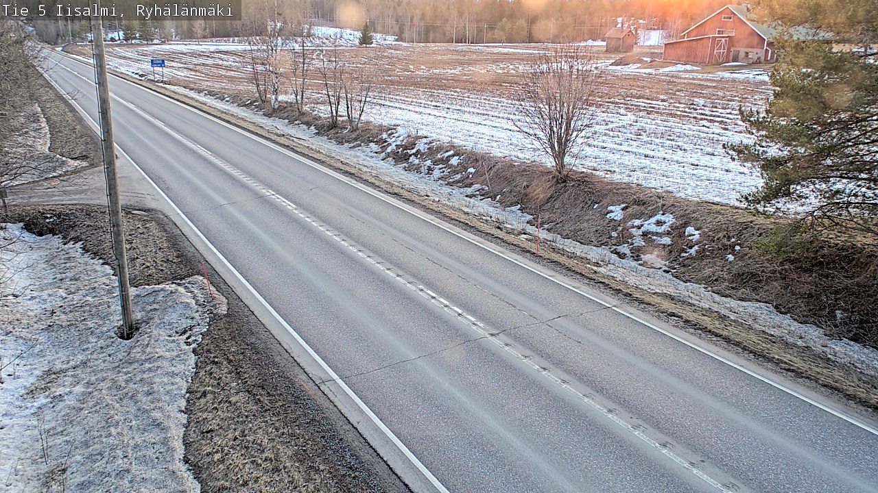 Kelikamerat Kuva Tie 5 Iisalmi, Ryhälänmäki, Iisalmi, Pohjois-Savo